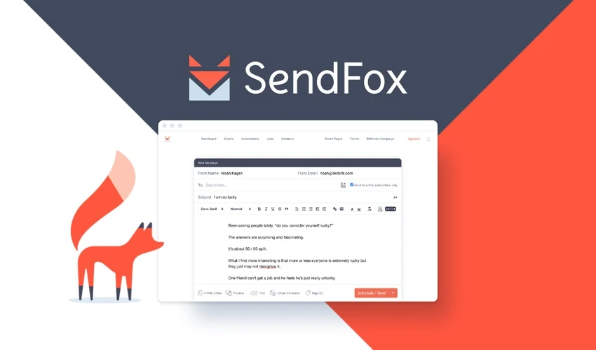 sendfox email marketing tool
