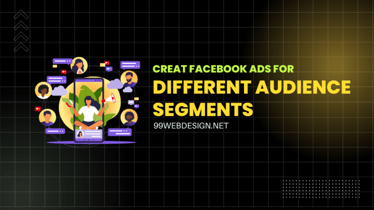 Facebook ad for different audience segment
