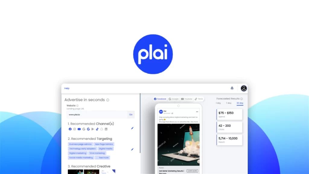 Plai AI tool with SEO focused features