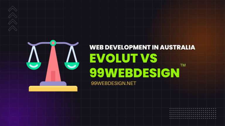 evolut vs 99webdesign - Website designing in Australia