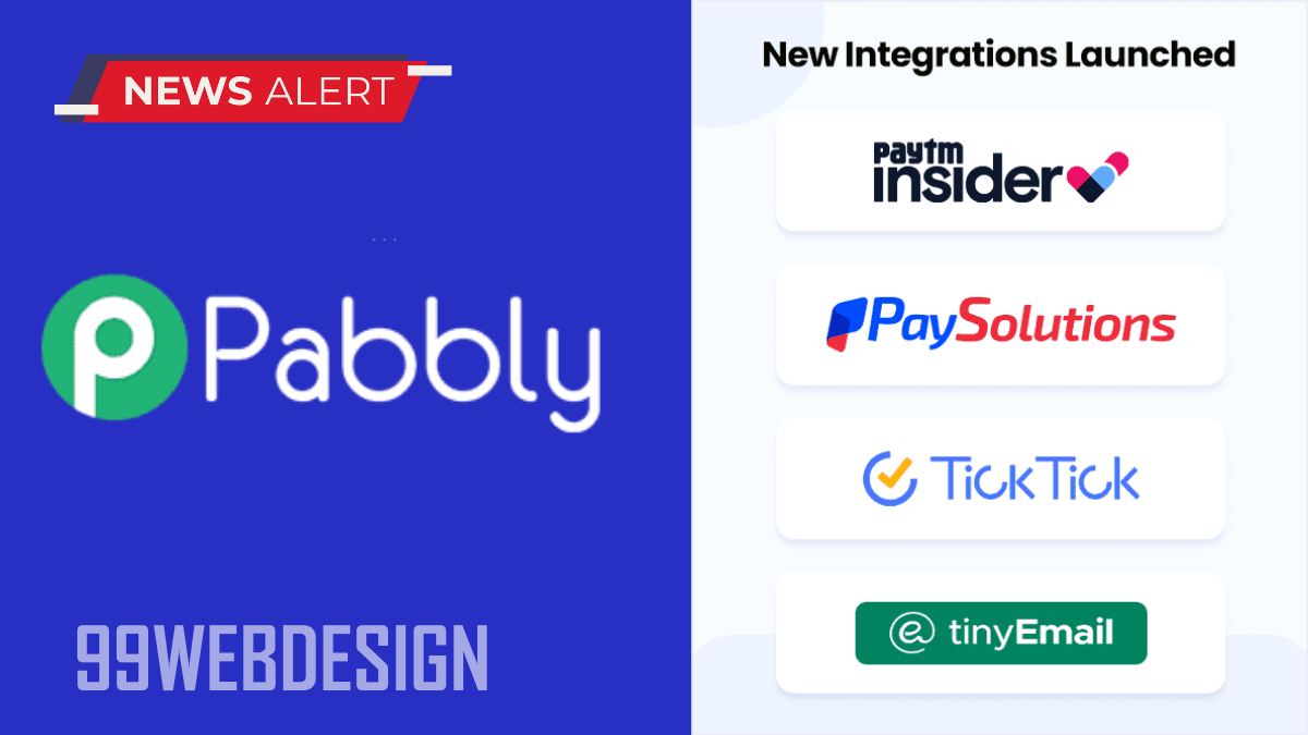 Pabbly Connect, the go-to platform for workflow automation, has just released four new integrations to help streamline your business processes. These integrations include Paytm Insider, PaySolutions, TickTick, and TinyEmail.