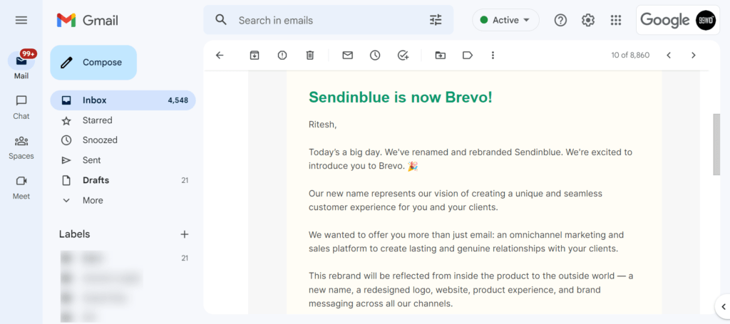 sendblue is now brevo