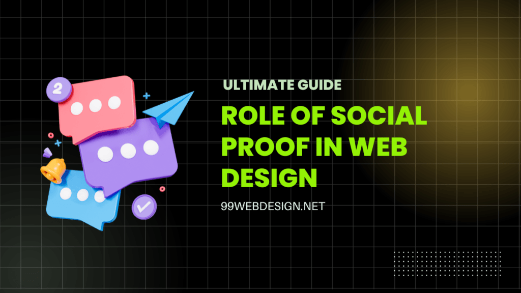 role of social proof in web design